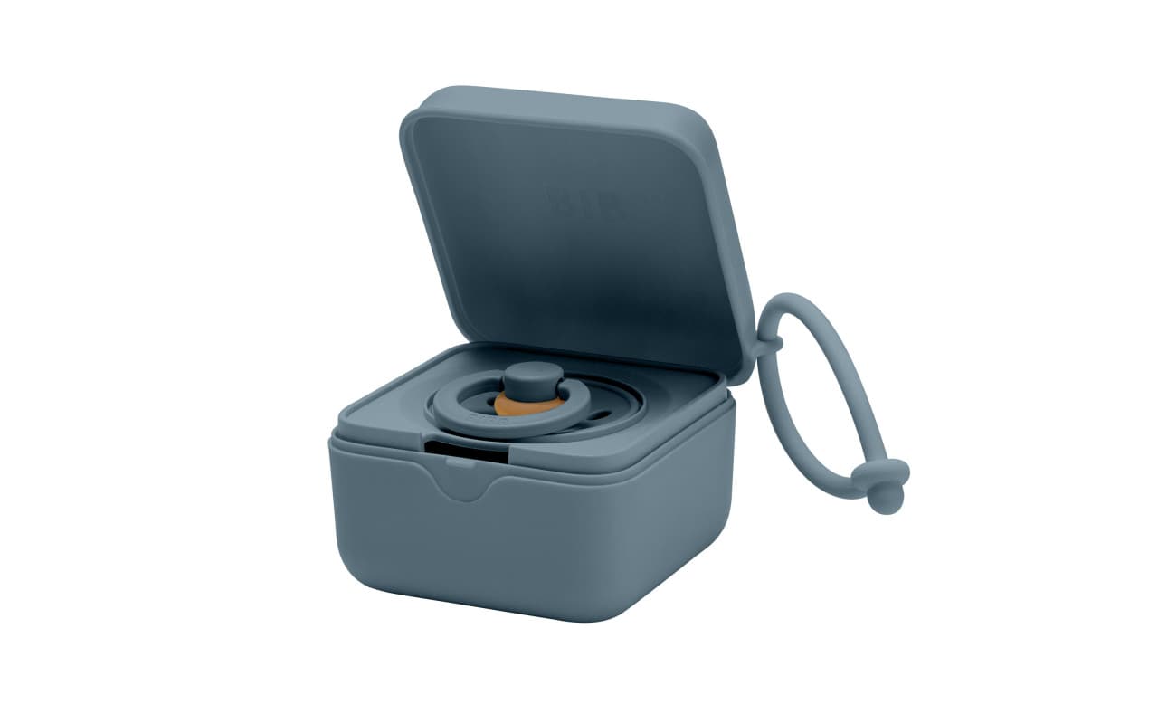 Контейнер для пустушок BIBS Pacifier Box Petrol 4200260