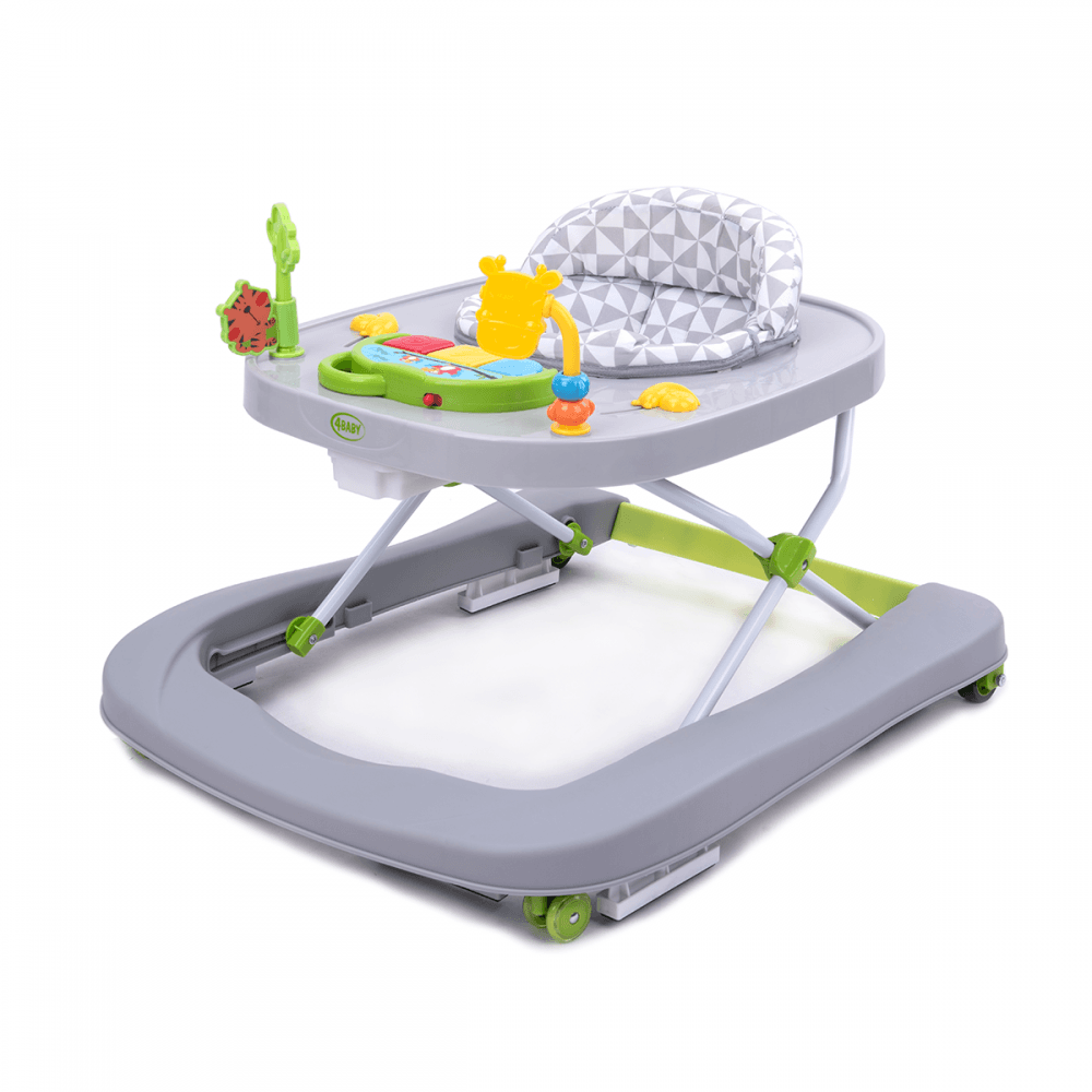Ходунки 4Baby Walk`n push 4BWPLG light grey