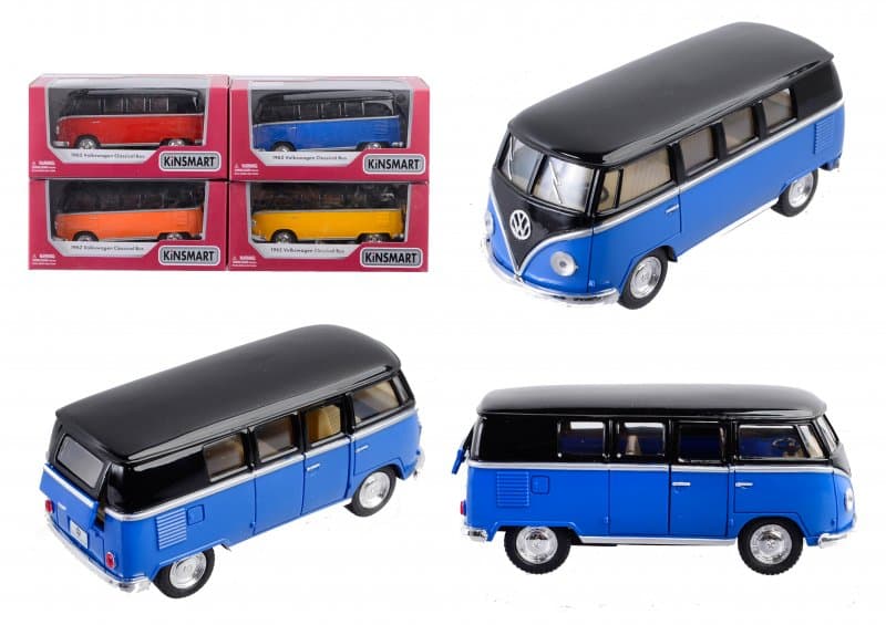Машина Kinsmart Volkswagen Classical Bus 1962 KT5376W Машина Kinsmart Volkswagen Classical Bus 1962 KT5376W