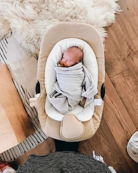 Вкладиш для новонародженого для стільчика Bloom Snug white E10611-CW-11-ATL фото 3