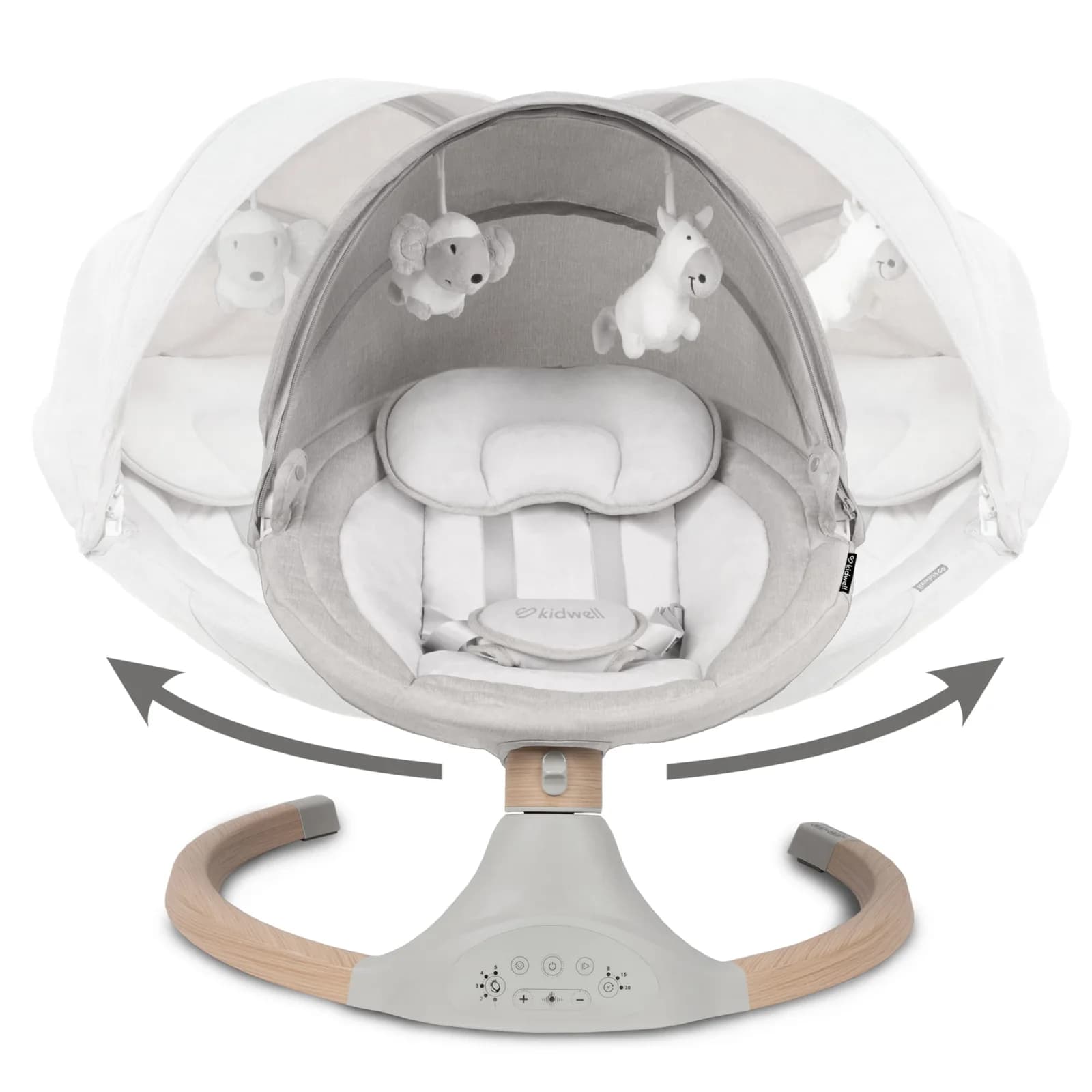 Качель Kidwell Luxi light melang KLLM фото 4 Качель Kidwell Luxi light melang KLLM фото 4