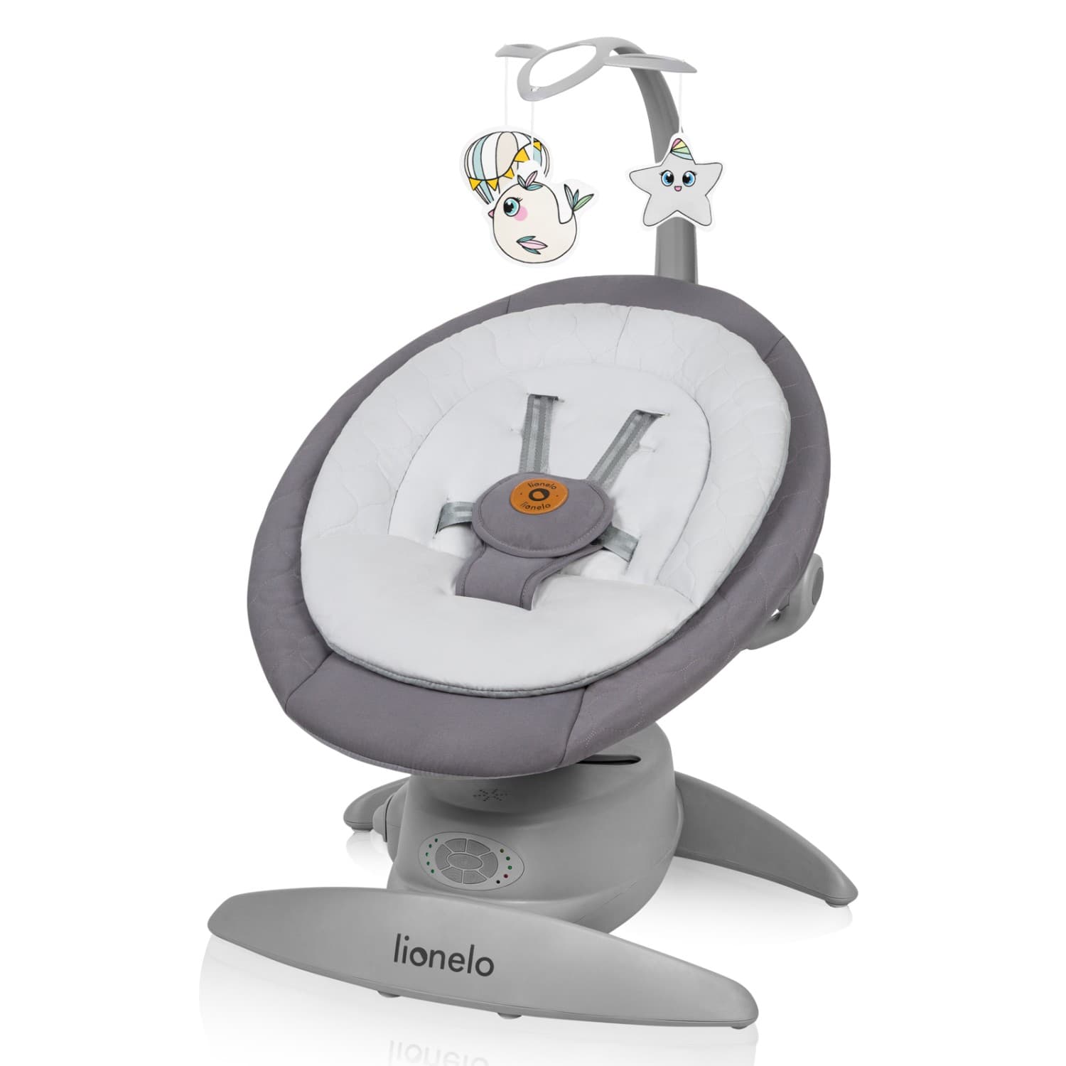 Шезлонг-качалка Lionelo Mell Grey Stone LO-MELL GREY STONE