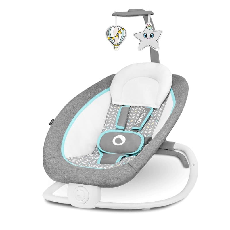 Шезлонг-качалка Lionelo Pascal Grey Scandi LO-PASCAL GREY SCANDI