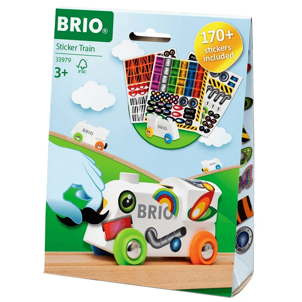 Локомотив Brio с наклейками 33979 Локомотив Brio с наклейками 33979