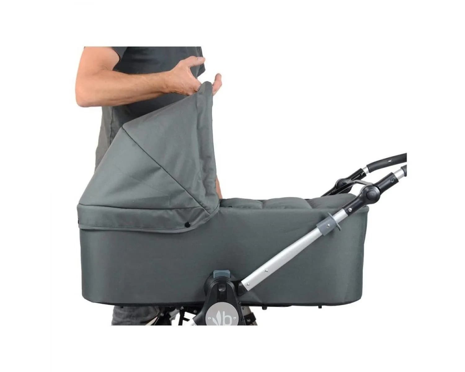 Люлька Bumbleride Bassinet для Era, Indie, Speed Dawn Grey BAS-55ZDG фото 2