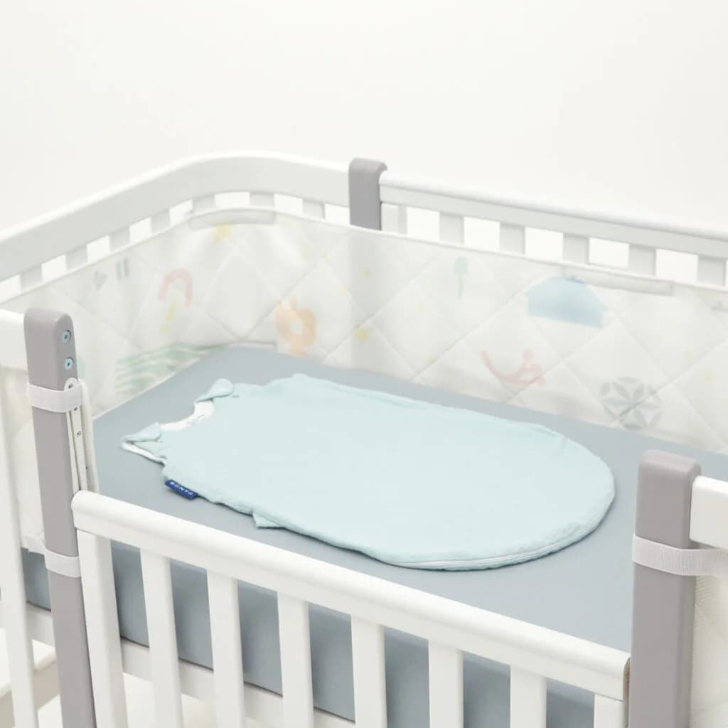 Постельный комплект Sonto Sleepset Лето 120*60 см с закругленными углами Мятное серебро 0221 фото 2 Постельный комплект Sonto Sleepset Лето 120*60 см с закругленными углами Мятное серебро 0221 фото 2