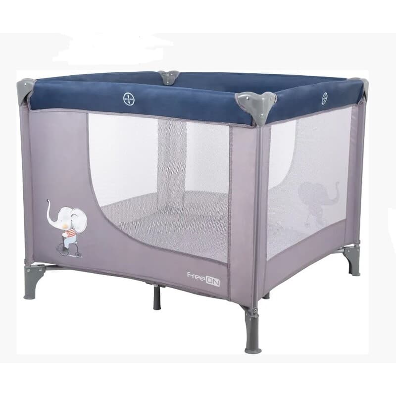 Манеж FreeON Elephant 40413 Grey/Blue