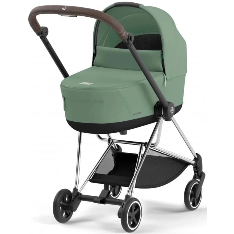 Коляска універсальна 2в1 Cybex Mios 4.0 Leaf Green/Chrome Brown 523000953/3 фото 2 Коляска універсальна 2в1 Cybex Mios 4.0 Leaf Green/Chrome Brown 523000953/3 фото 2