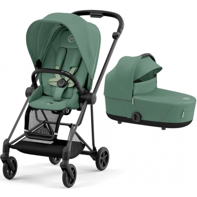 Коляска універсальна 2в1 Cybex Mios 4.0 Leaf Green/Matt Black 523000953/1