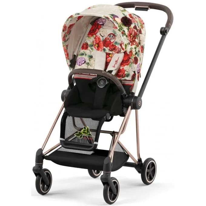 Коляска универсальная 2в1 Cybex Mios 4.0 Spring Blossom Light/Rosegold 519004013/4 фото 2