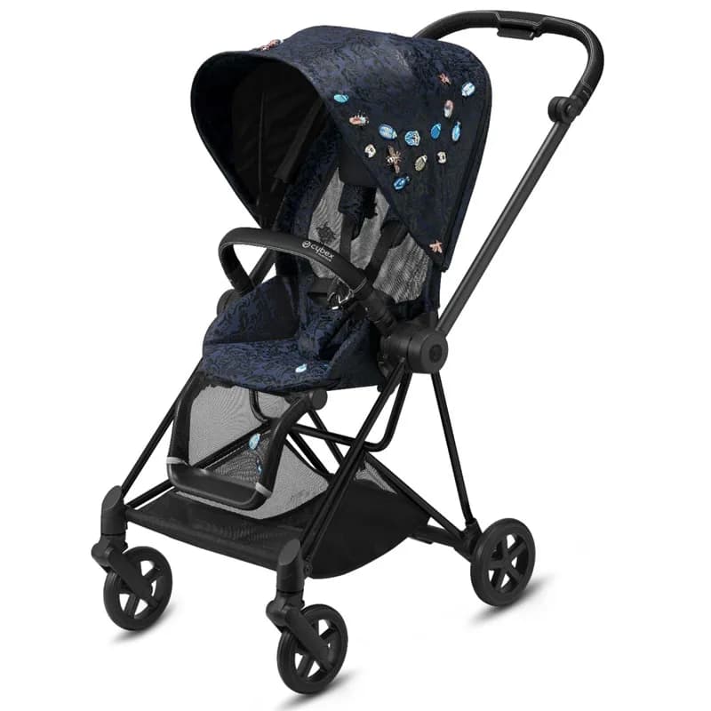 Коляска универсальная 2в1 Cybex Mios 4.0 Jewels of Nature/Matt Black 522000783/4 фото 3