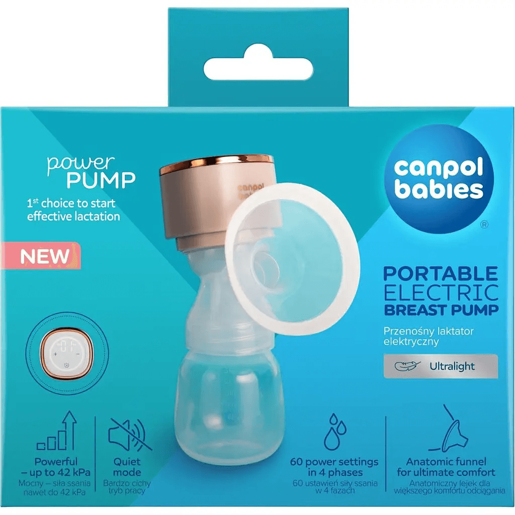 Молоковідсмоктувач електричний Canpol PowerPump 20/107 Молоковідсмоктувач електричний Canpol PowerPump 20/107
