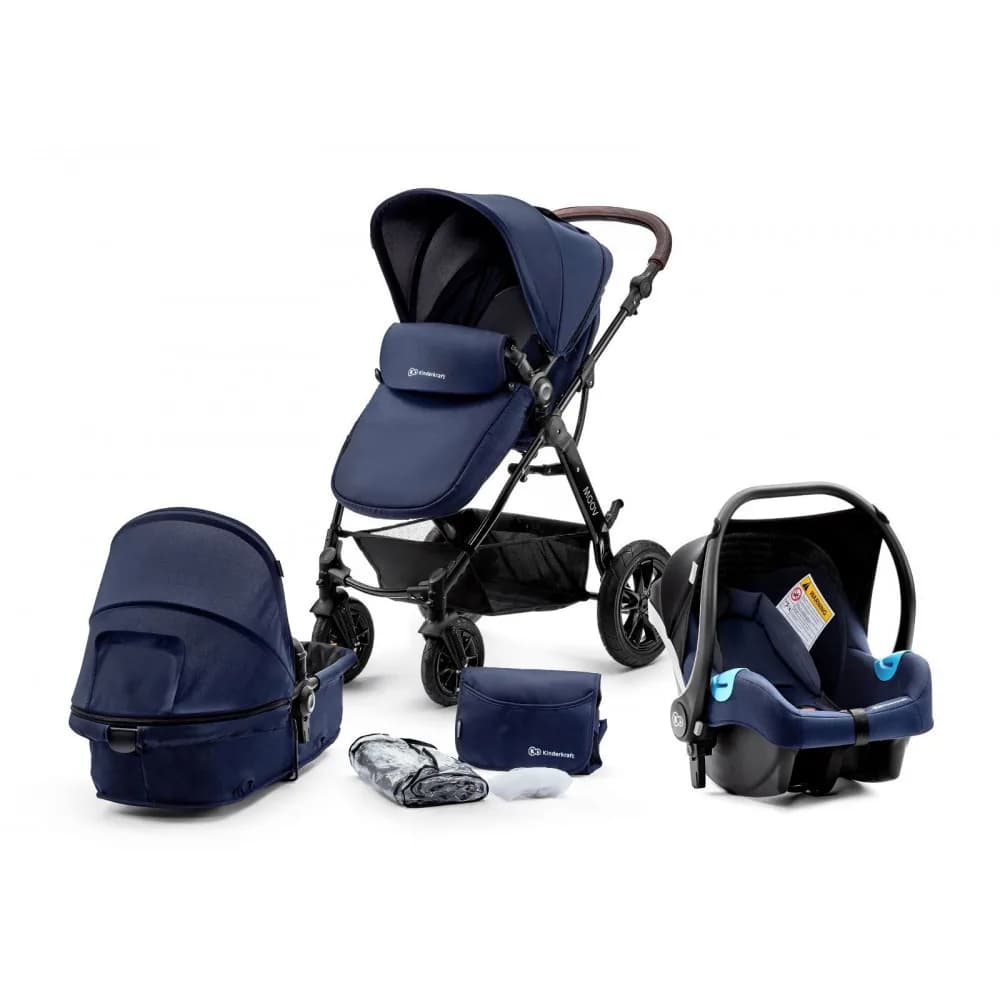 Коляска универсальная 3в1 Kinderkraft Moov KKWMOOVNAV00NC Navy фото 3 Коляска универсальная 3в1 Kinderkraft Moov KKWMOOVNAV00NC Navy фото 3