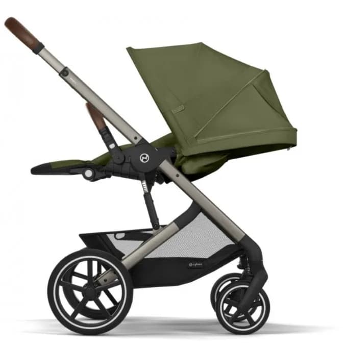 Коляска прогулянкова Cybex Balios S Lux TPE Moss Green 525000105 фото 4 Коляска прогулянкова Cybex Balios S Lux TPE Moss Green 525000105 фото 4
