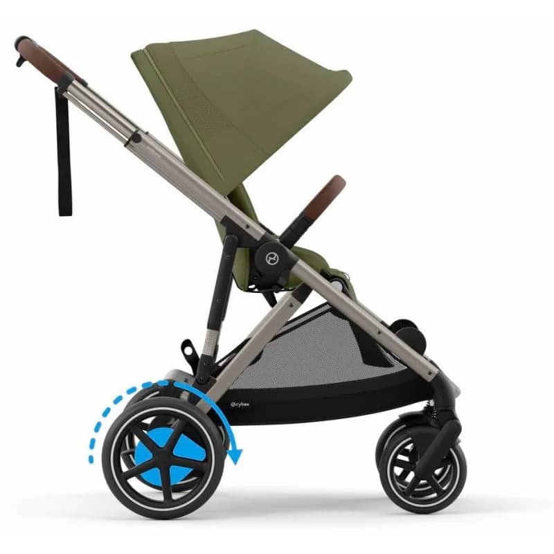 Коляска прогулочная Cybex e-Gazelle S TPE 525000169 Green khaki фото 2 Коляска прогулочная Cybex e-Gazelle S TPE 525000169 Green khaki фото 2