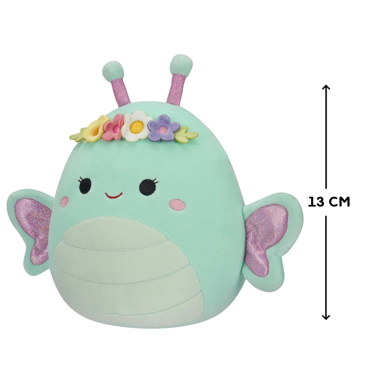 Игрушка мягкая Squishmallows Бабочка Рейна 13см SQER00814 фото 6
