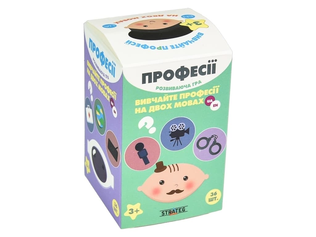 Игра настольная Strateg Профессии 30773 Игра настольная Strateg Профессии 30773