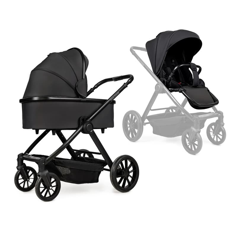 Коляска универсальная 2в1 Ninos Estrella NE2024BLB Black Black