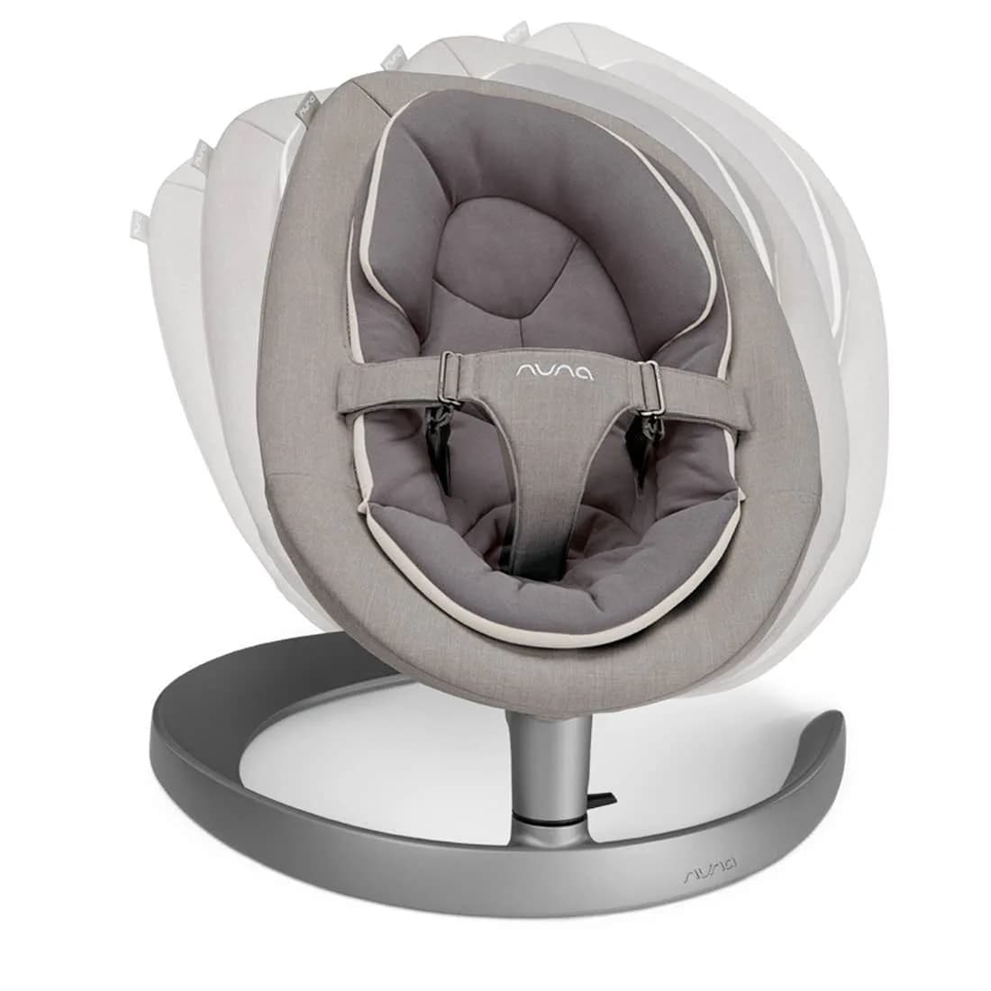 Шезлонг-качалка Nuna Leaf Grow Quartz SE10306QUAGL фото 4