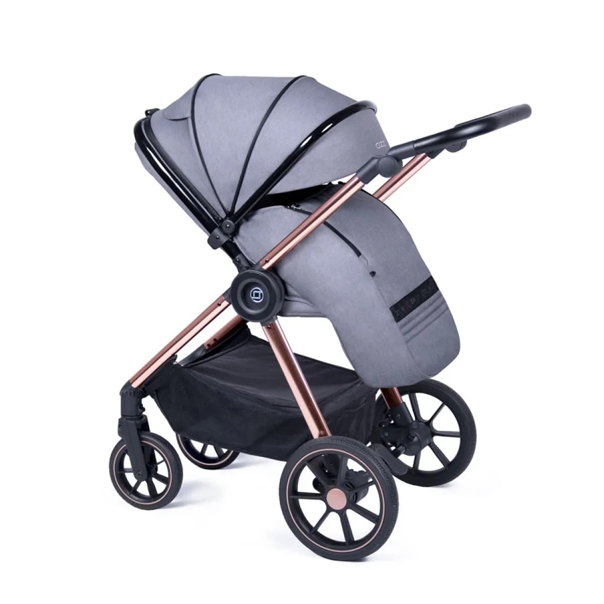 Коляска универсальная 2в1 Zokky Ozz grey 9023-ZO-02 фото 3 Коляска универсальная 2в1 Zokky Ozz grey 9023-ZO-02 фото 3
