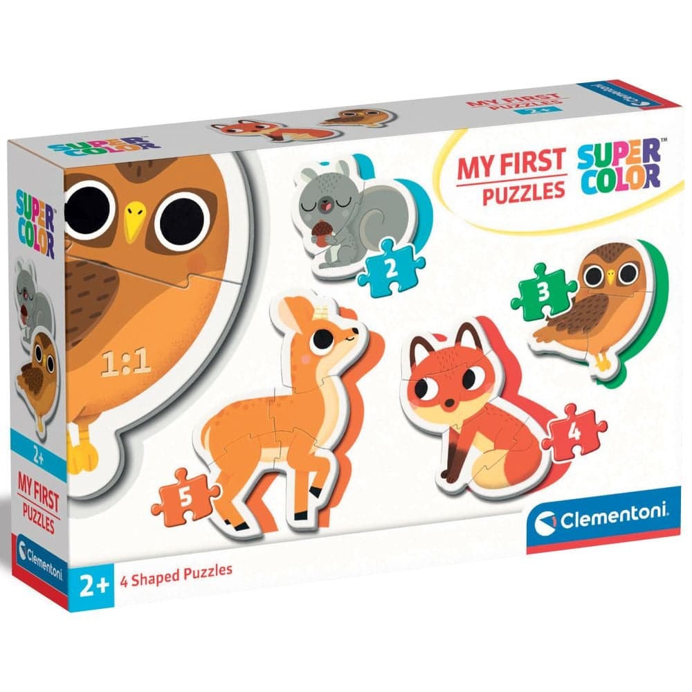 Пазл 4в1 Clementoni Forest Animals 20814