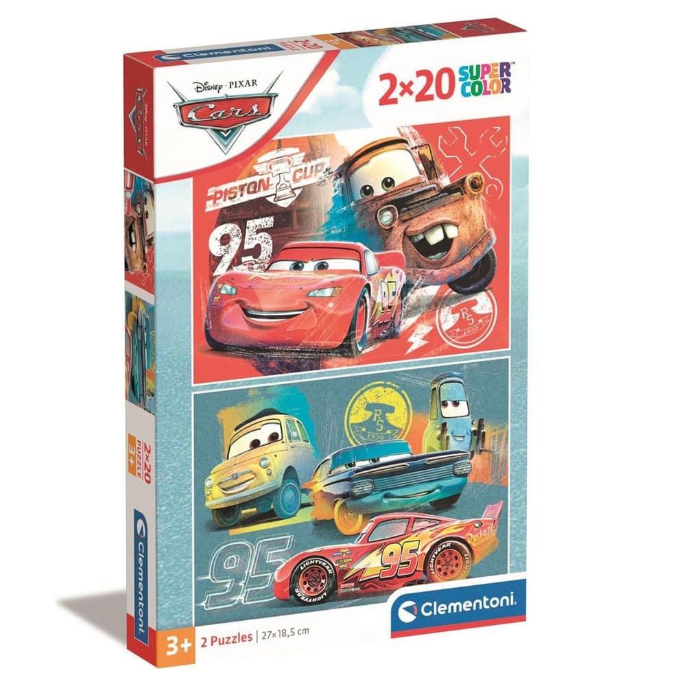 Пазл Clementoni Cars 2*20эл 24808 Пазл Clementoni Cars 2*20эл 24808