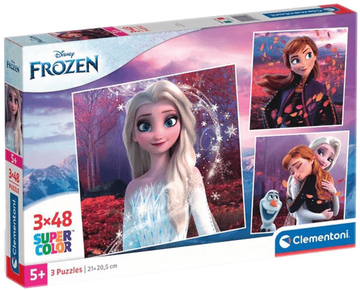 Пазл Clementoni Frozen 3*48эл 25297 Пазл Clementoni Frozen 3*48эл 25297