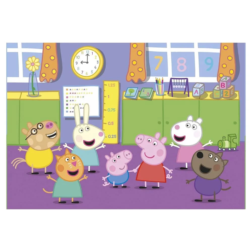 Пазл 2в1 Clementoni Peppa Pig 2*60эл 24793 фото 3 Пазл 2в1 Clementoni Peppa Pig 2*60эл 24793 фото 3
