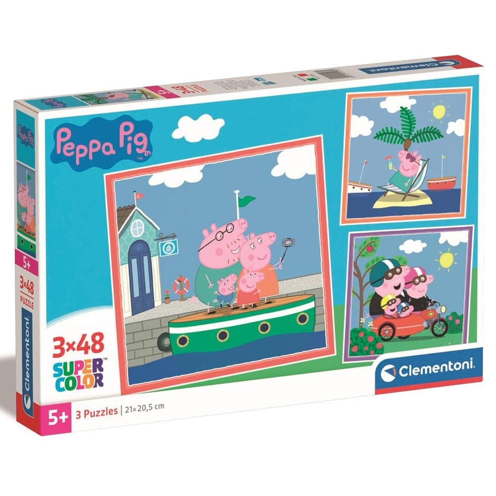 Пазл Clementoni Peppa Pig 3*48ел 25293