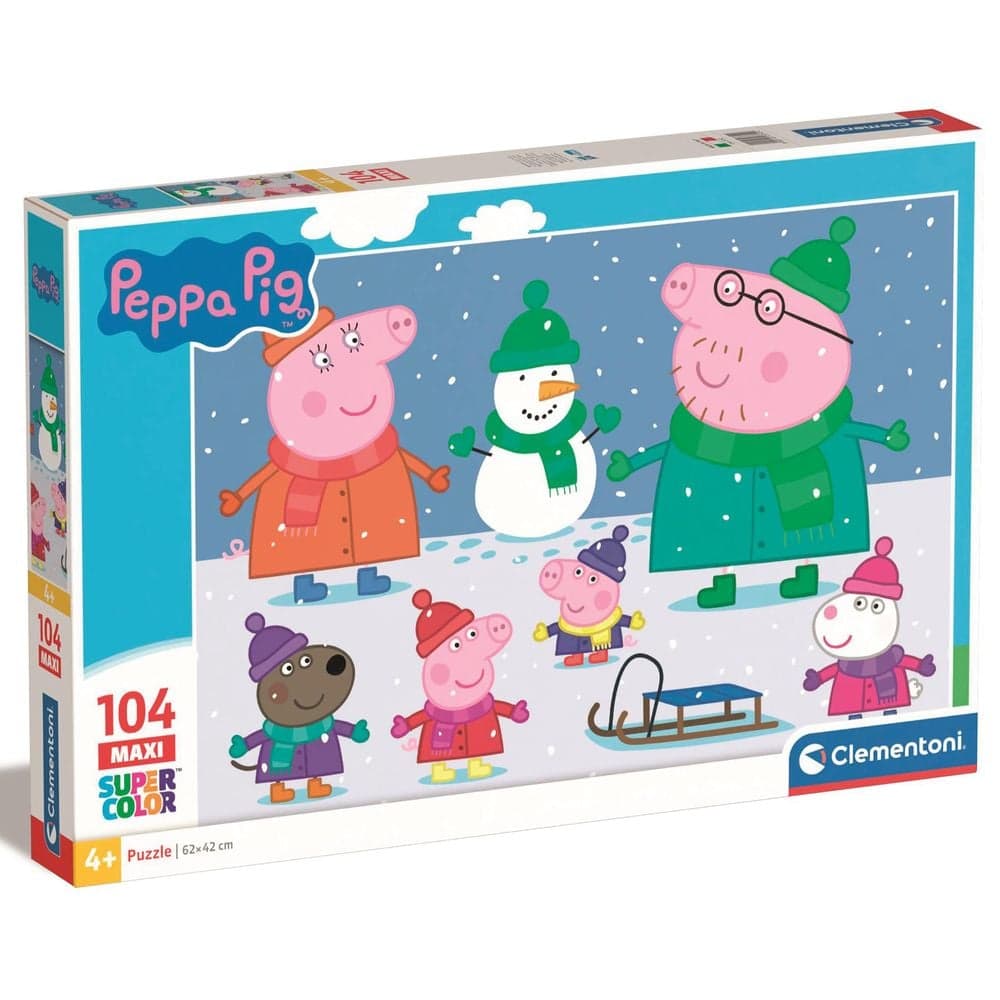 Пазл Clementoni Maxi Peppa Pig 104ел 23752