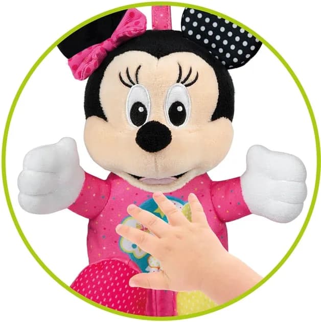 Игрушка-ночник мягкая Clementoni Disney Baby Минни 17207 фото 3