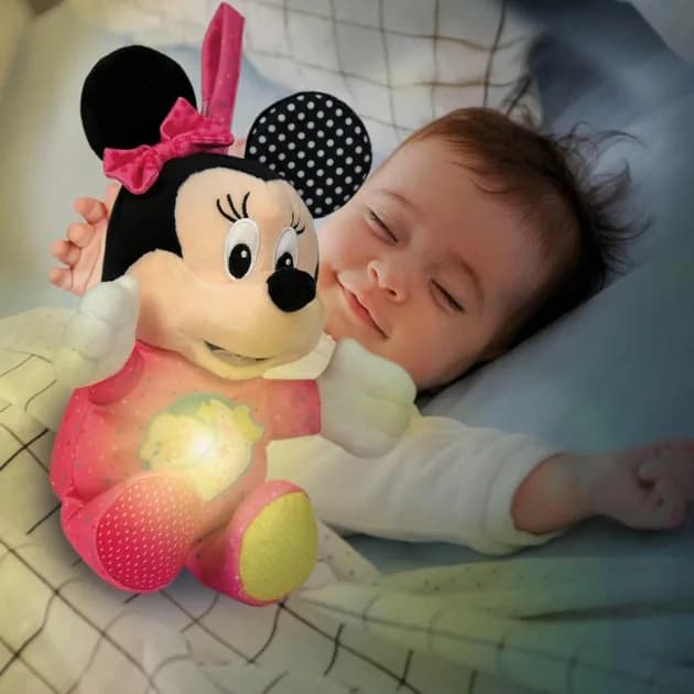 Игрушка-ночник мягкая Clementoni Disney Baby Минни 17207 фото 5