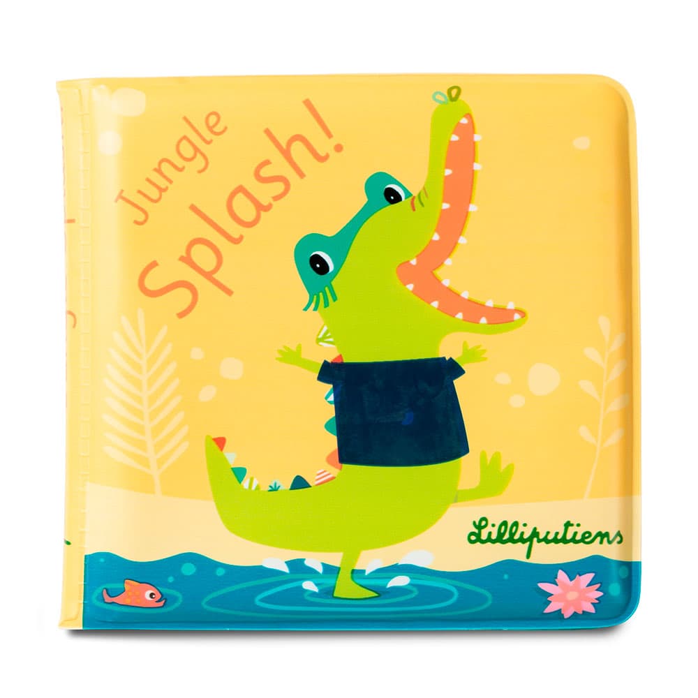 Книга для ванної Lilliputiens Крокодил Анатоль 83092 Книга для ванної Lilliputiens Крокодил Анатоль 83092