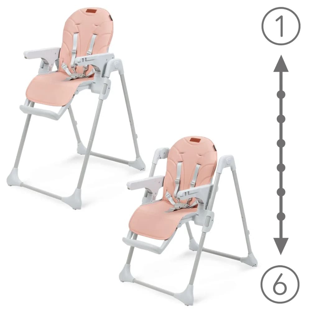 Стульчик для кормления Kidwell Beno pink KBP фото 2