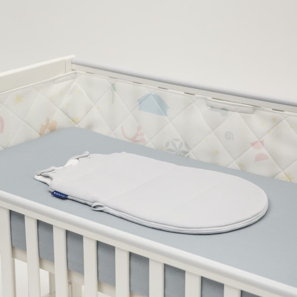 Постельный комплект Sonto Sleepset Зима 120*60 см с прямыми углами Пепельный камень 0116