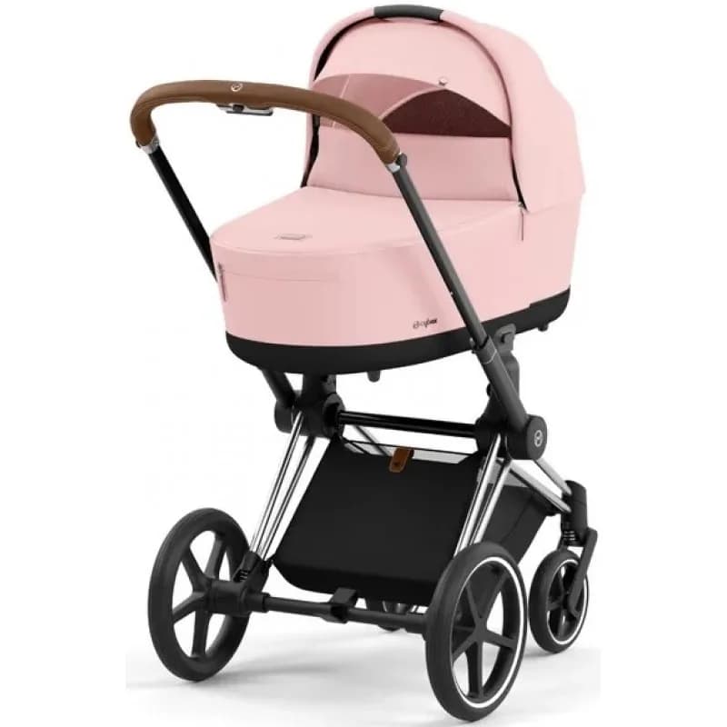 Коляска универсальная 2в1 Cybex Priam 4.0 Peach Pink/Chrome Brown 523000829/3-1 фото 2 Коляска универсальная 2в1 Cybex Priam 4.0 Peach Pink/Chrome Brown 523000829/3-1 фото 2