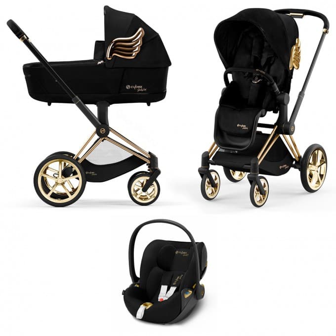 Коляска универсальная 3в1 Cybex Priam 4.0 by Jeremy Scott Wings black/Cloud T-iSize 518030021-02 Коляска универсальная 3в1 Cybex Priam 4.0 by Jeremy Scott Wings black/Cloud T-iSize 518030021-02