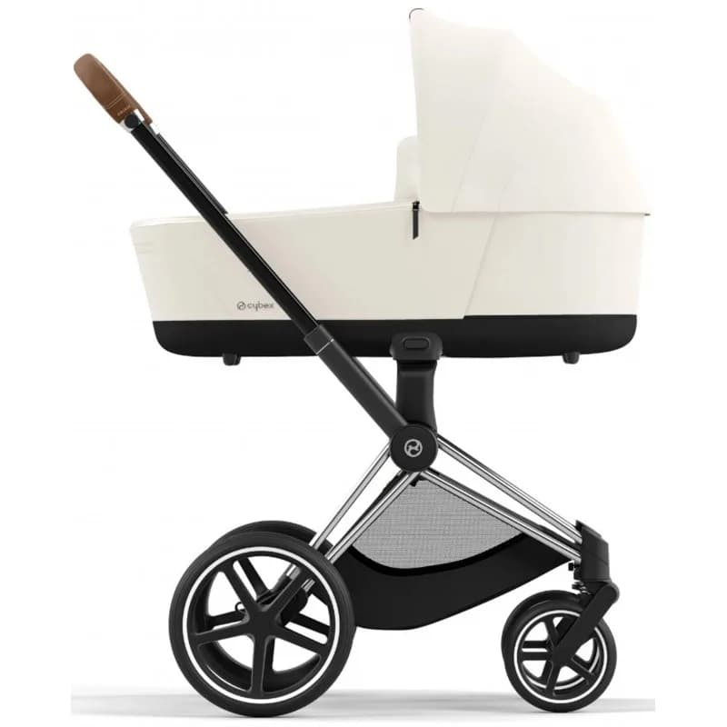 Коляска універсальна 2в1 Cybex Priam 4.0 Off White/Chrome Brown 523000819/3 фото 2 Коляска універсальна 2в1 Cybex Priam 4.0 Off White/Chrome Brown 523000819/3 фото 2
