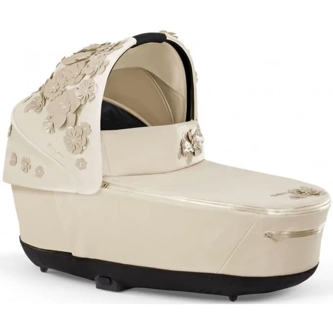 Коляска универсальная 2в1 Cybex Priam 4.0 Simply Flowers Beige/Chrome Brown 522000935/3 фото 2 Коляска универсальная 2в1 Cybex Priam 4.0 Simply Flowers Beige/Chrome Brown 522000935/3 фото 2