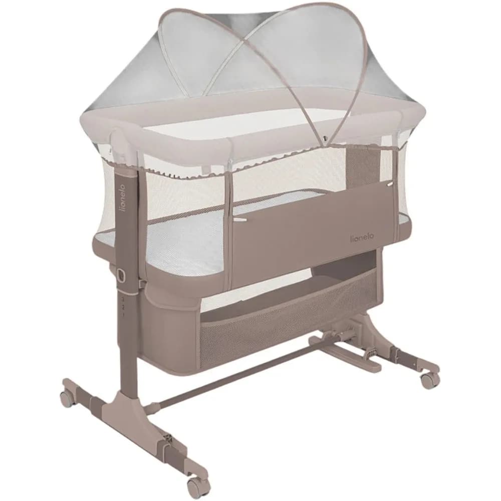 Ліжко приставне Lionelo Jodie Beige Taupe LO-JODIE BEIGE TAUPE фото 4