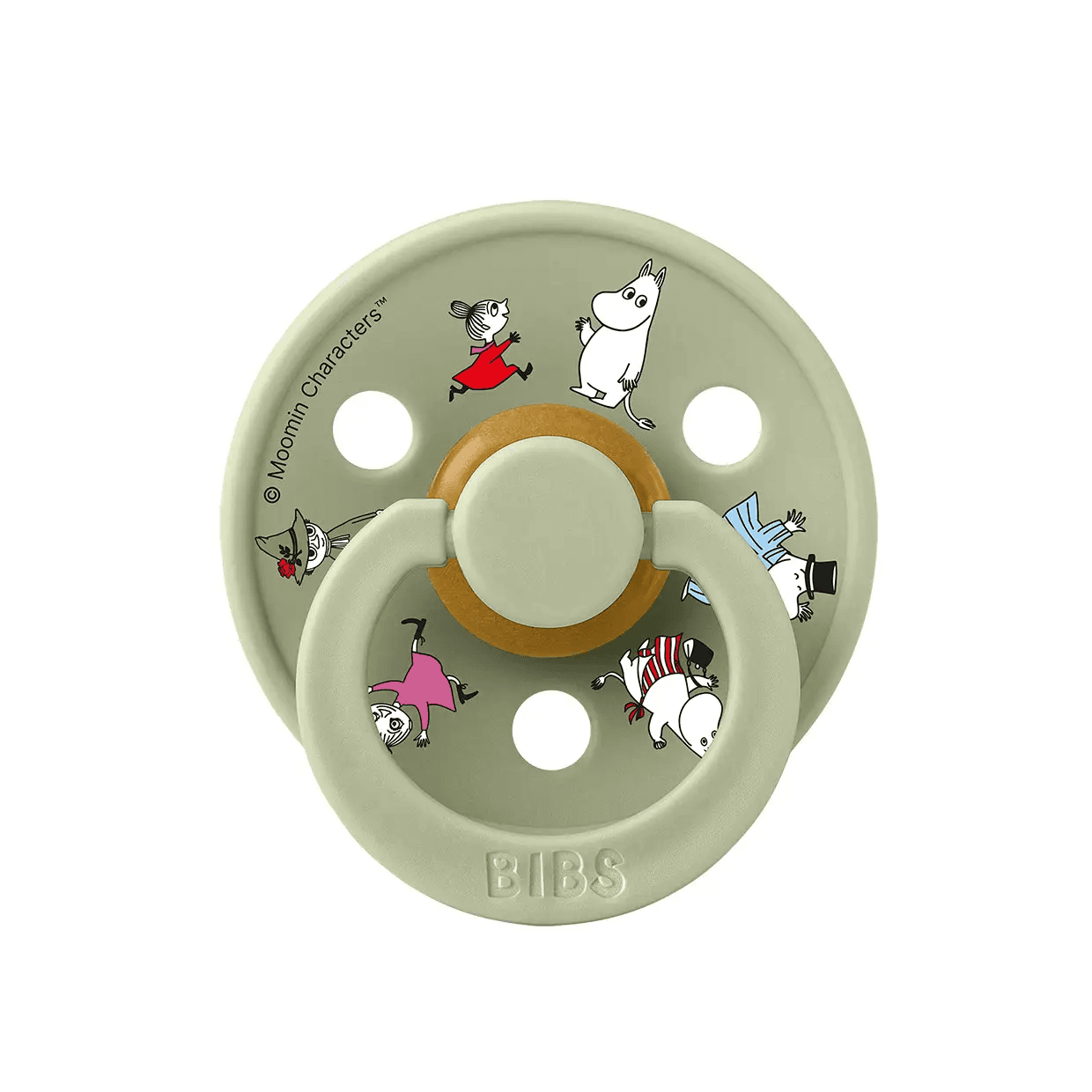 Пустушка латексна BIBS Moomins Pacifier Colour 0-6м 10031250