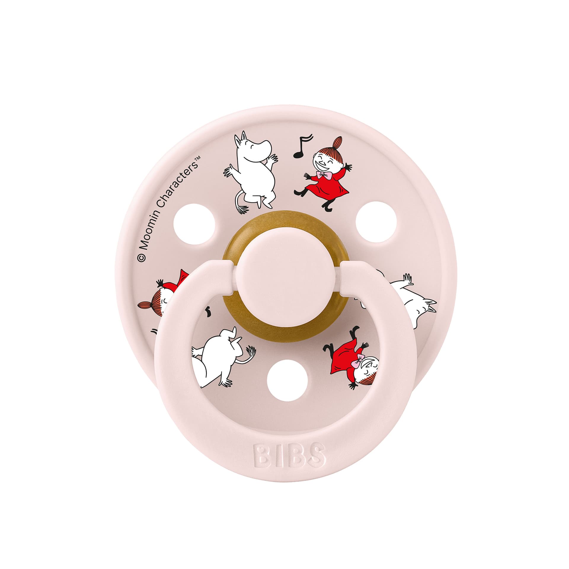 Пустушка латексна BIBS Moomins Pacifier Colour 0-6м 10032334