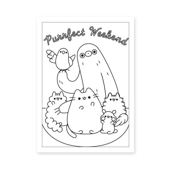 Раскраска Yes Pusheen 742918 фото 3 Раскраска Yes Pusheen 742918 фото 3