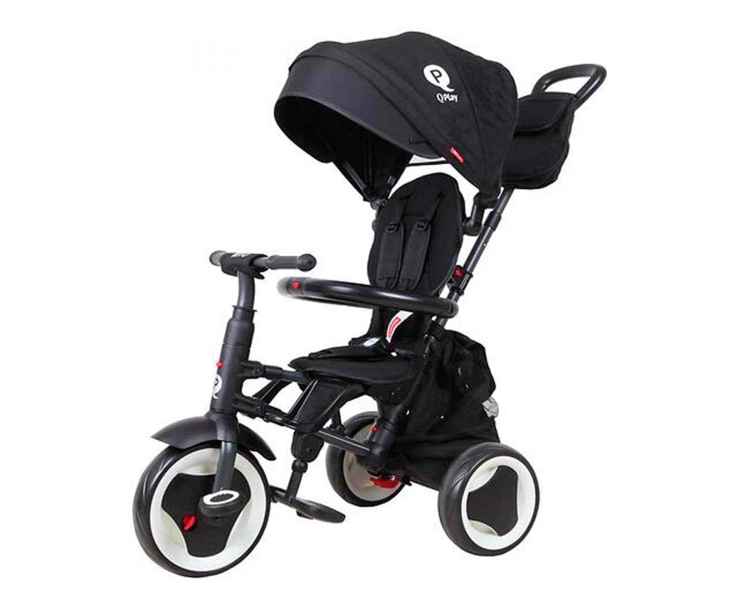 Велосипед Qplay Rito+ Eva Black S380-8Black