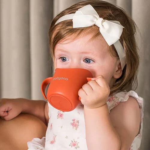 Чашка з ручками BabyOno 120мл 1463/09 фото 4 Чашка з ручками BabyOno 120мл 1463/09 фото 4