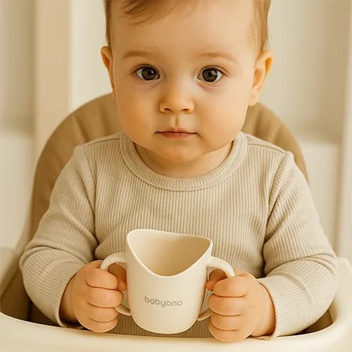Чашка з ручками BabyOno 120мл 1463/09 фото 3 Чашка з ручками BabyOno 120мл 1463/09 фото 3