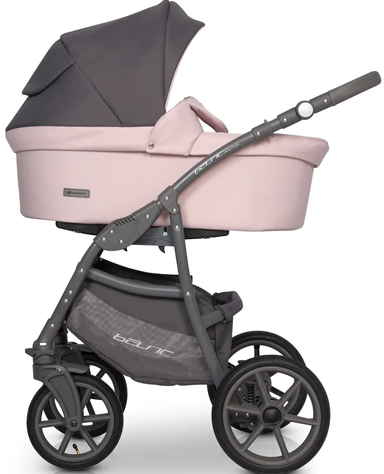 Коляска универсальная 2в1 Riko Basic Pastel 03 Powder Pink R-B Pastel 03 фото 2