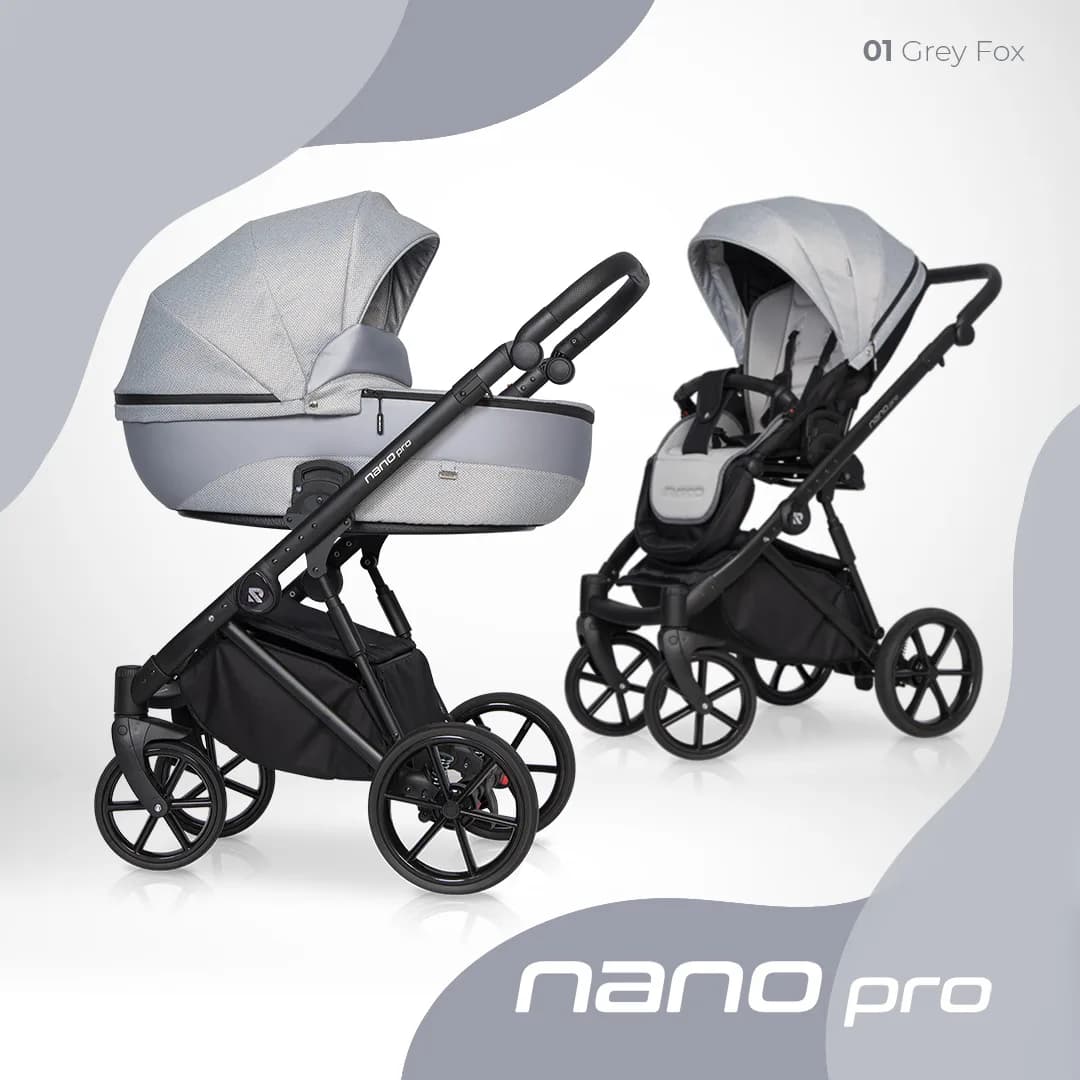 Коляска универсальная 2в1 Riko Nano Pro 01 R-NP 01 фото 2