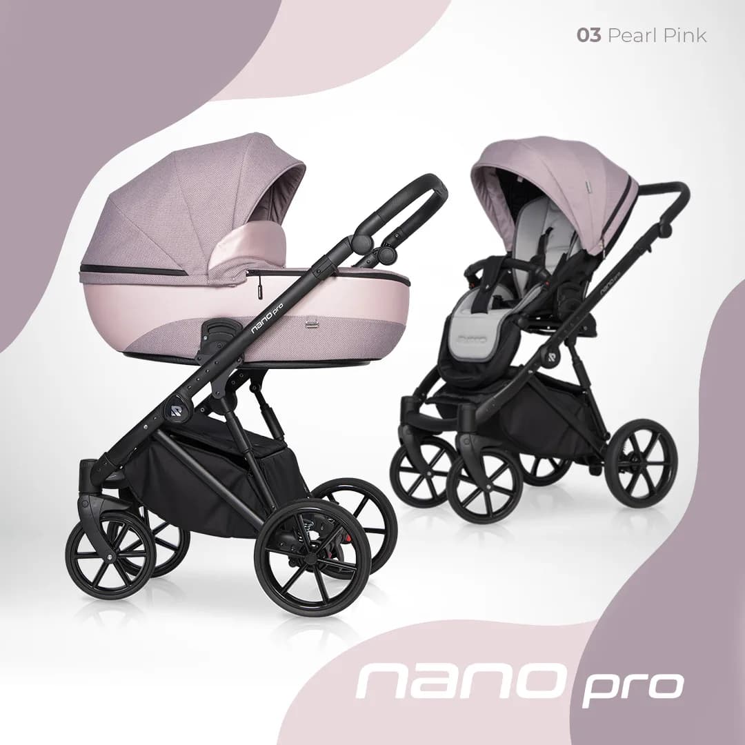 Коляска универсальная 2в1 Riko Nano Pro 03 R-NP 03 фото 2 Коляска универсальная 2в1 Riko Nano Pro 03 R-NP 03 фото 2