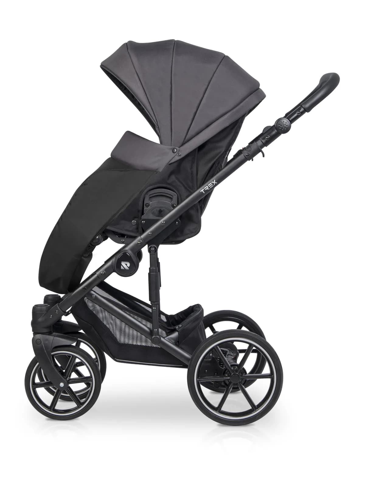 Коляска универсальная 2в1 Riko TREX 01 Anthracite NEW RTX-01 фото 6 Коляска универсальная 2в1 Riko TREX 01 Anthracite NEW RTX-01 фото 6